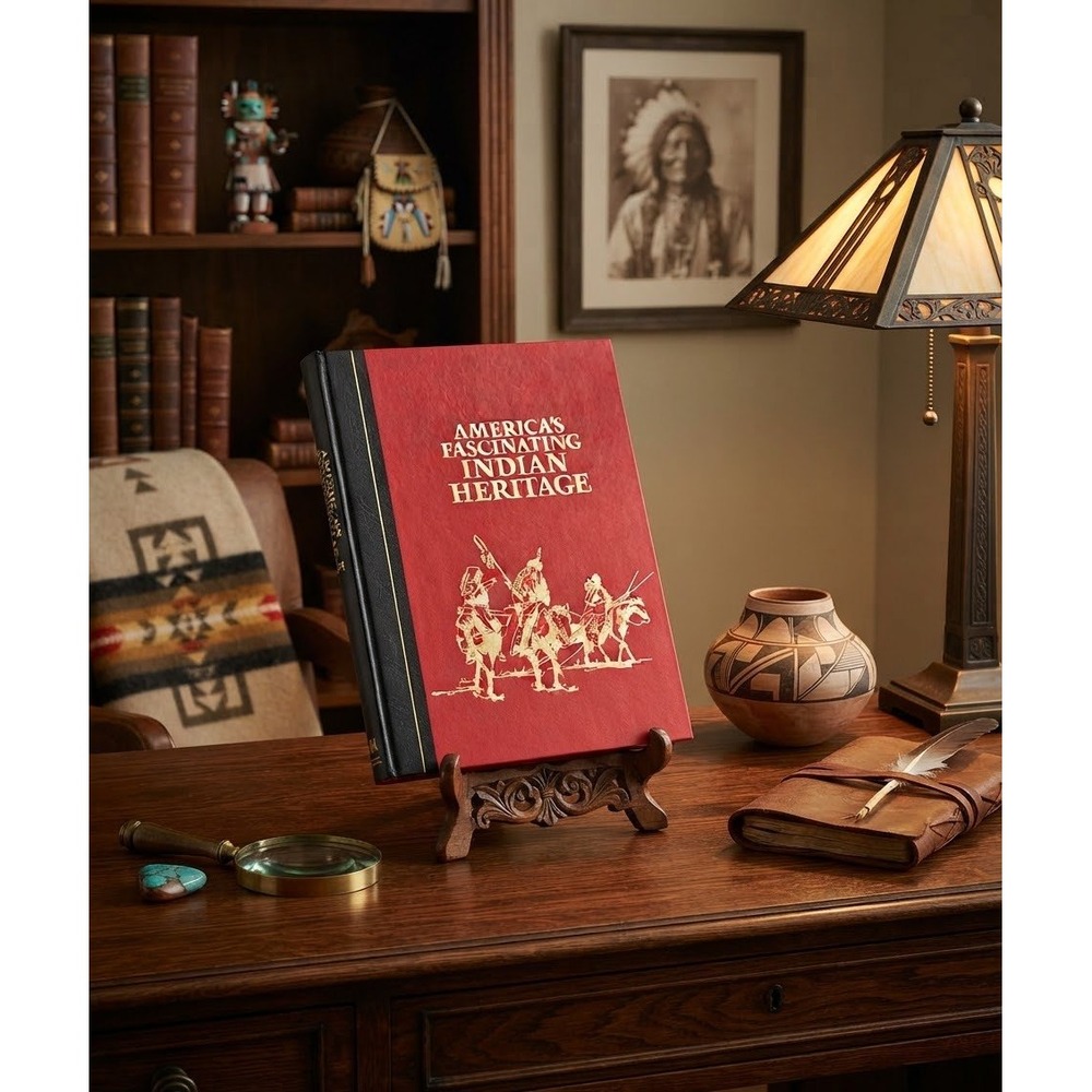 Reader's Digest America's Fascinating Indian Heritage 1978 Hardcover Book